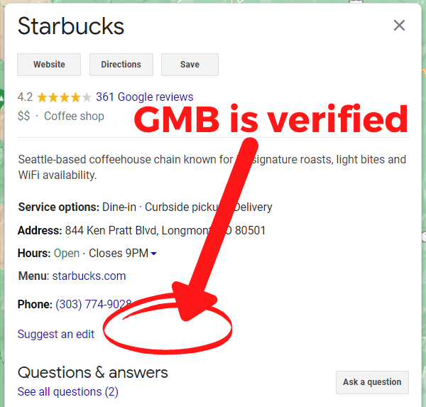 How to Tell if Your GMB Is Verified