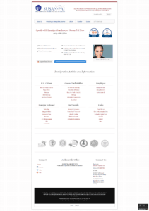 immigration Law Office website design, Immigration attorney web designer by runlocal marketing in Longmont and Boulder CO. SEO agency ranked on page one in a tough and competitive are that's hard to rank in.